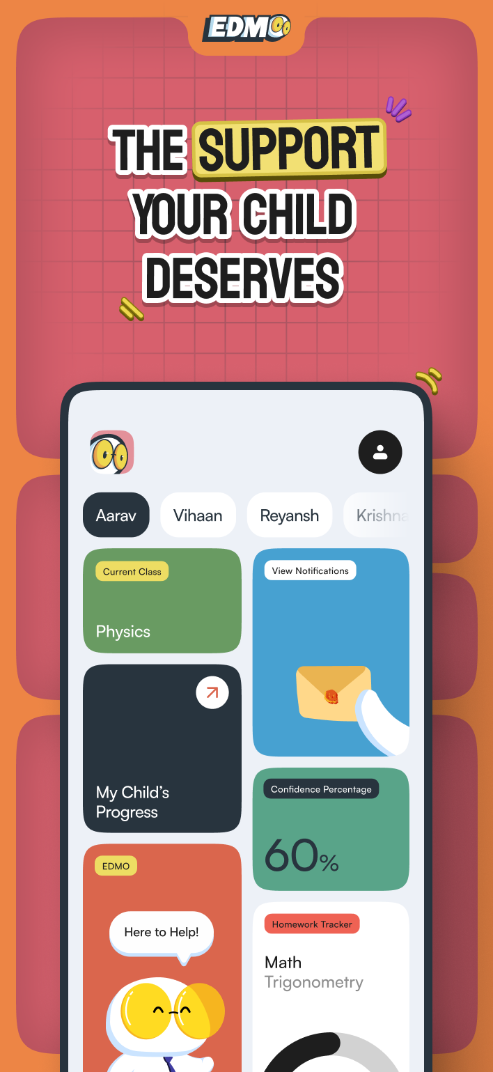 Edmo Parents app preview